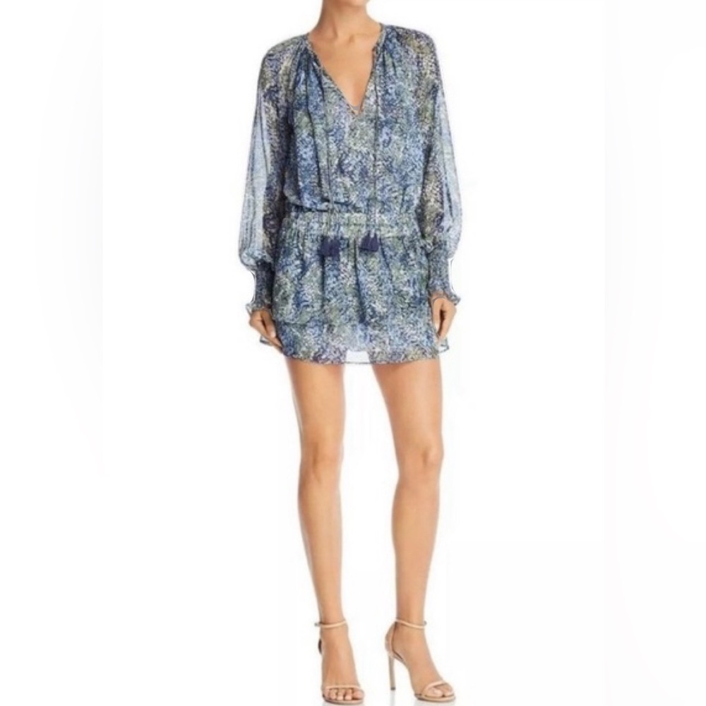 Ramy Brook Brin Paisley Printed Mini-Dress